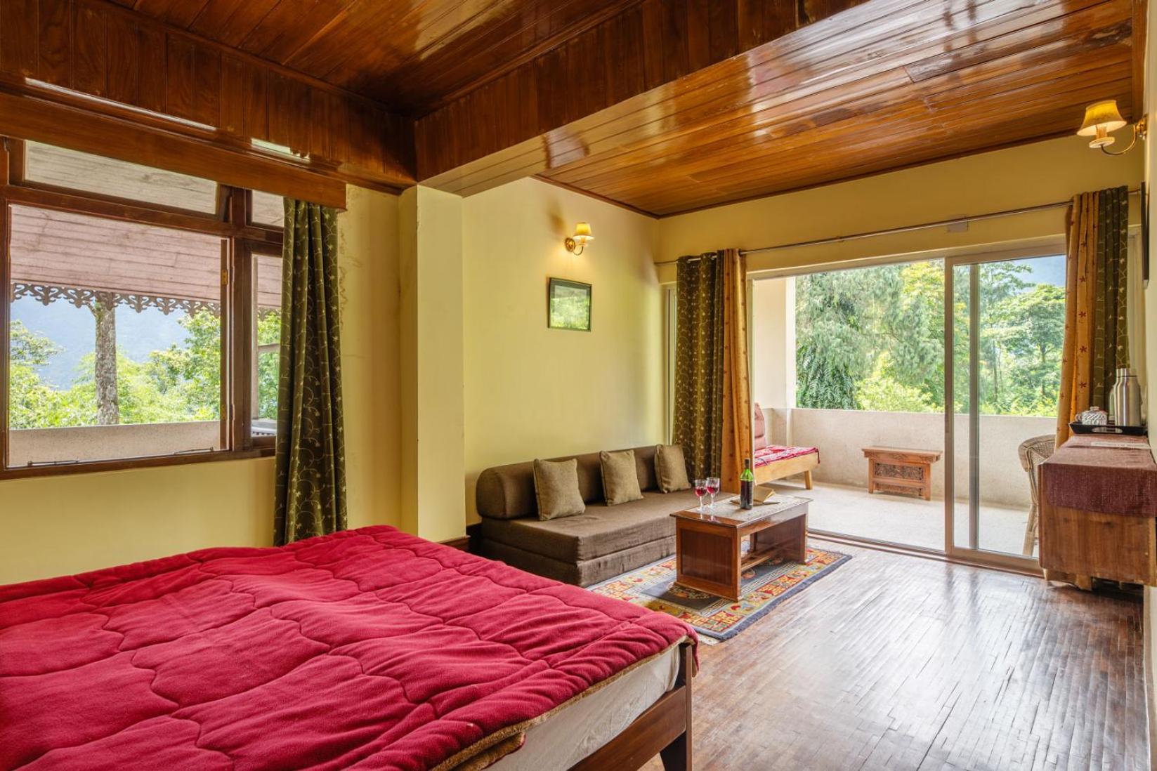 La Ipsing Farm By Stayvista - 3 Bhk Villa With Balcony, Mountain View, Indoor Games, And Pet Friendly Samdong المظهر الخارجي الصورة